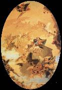 Giovanni Battista Tiepolo The traslacion of the holy house to Loreto oil on canvas